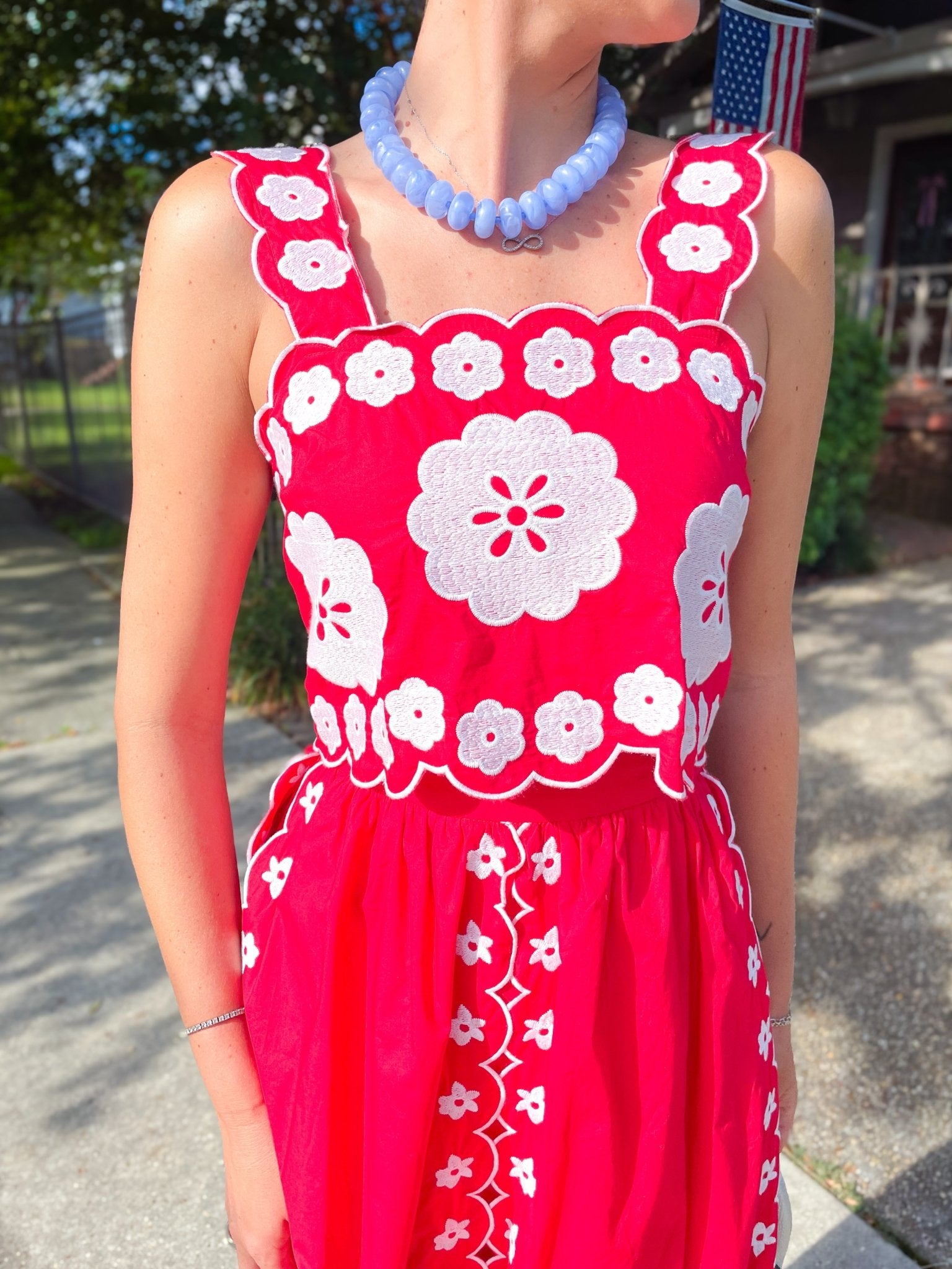 Etta Midi Skirt Set - Swoon Boutique New Orleans