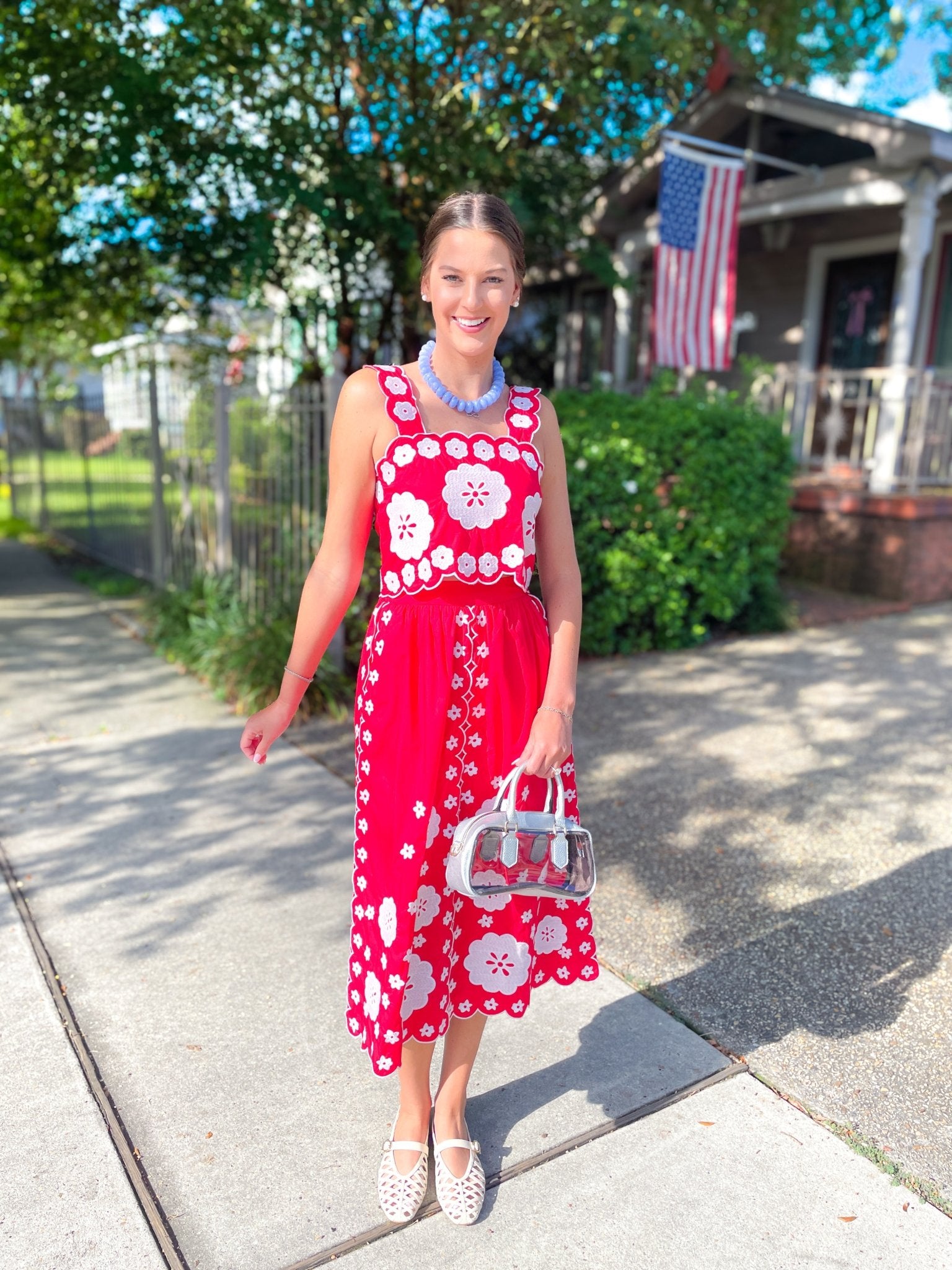 Etta Midi Skirt Set - Swoon Boutique New Orleans