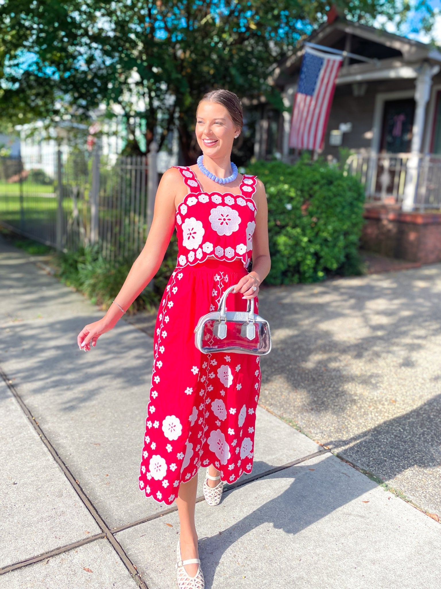 Etta Midi Skirt Set - Swoon Boutique New Orleans