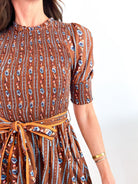 Etta Smocked Dress - Swoon Boutique New Orleans