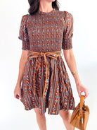 Etta Smocked Dress - Swoon Boutique New Orleans