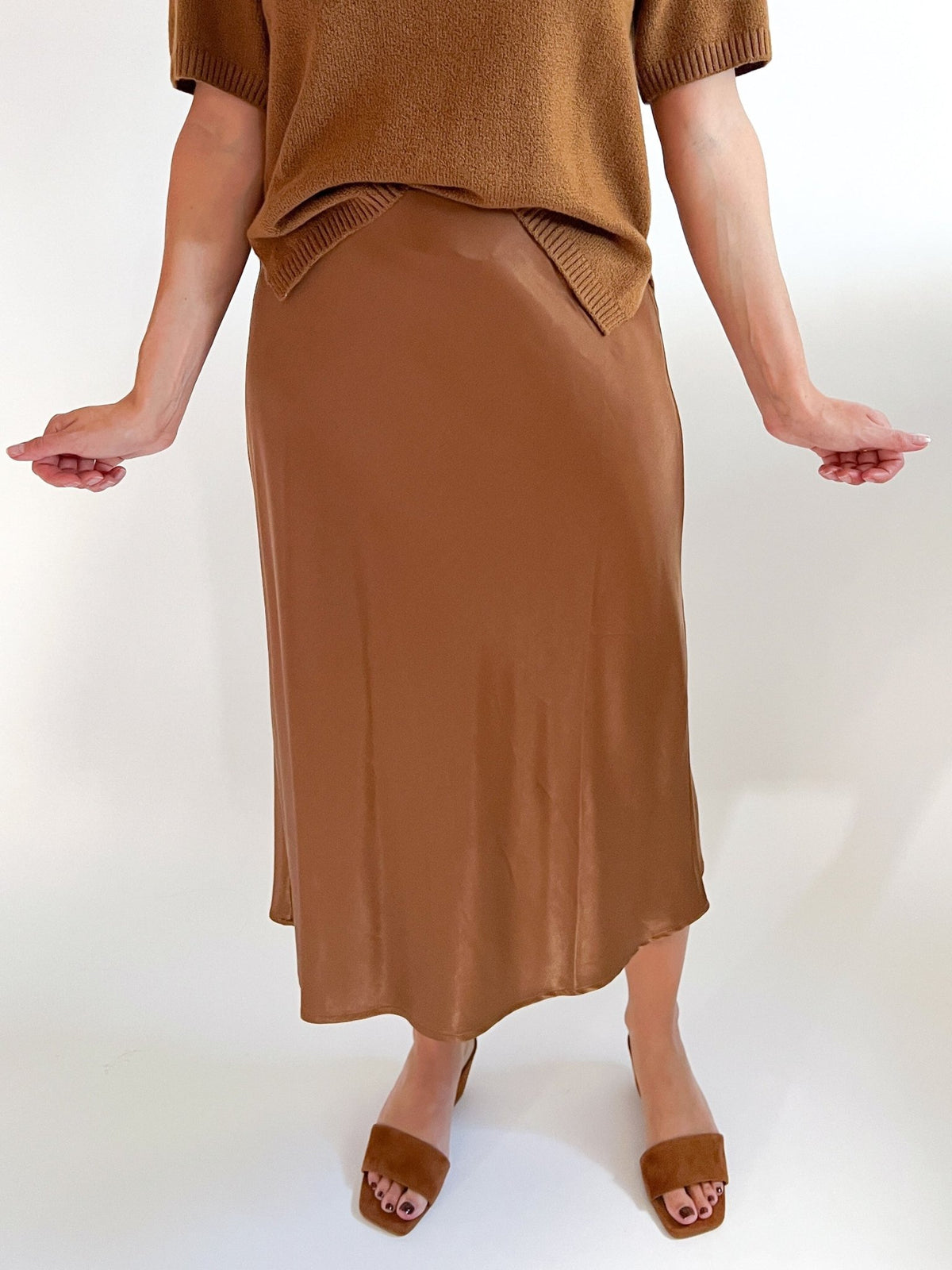 Everyday Midi Skirt - Swoon Boutique New Orleans