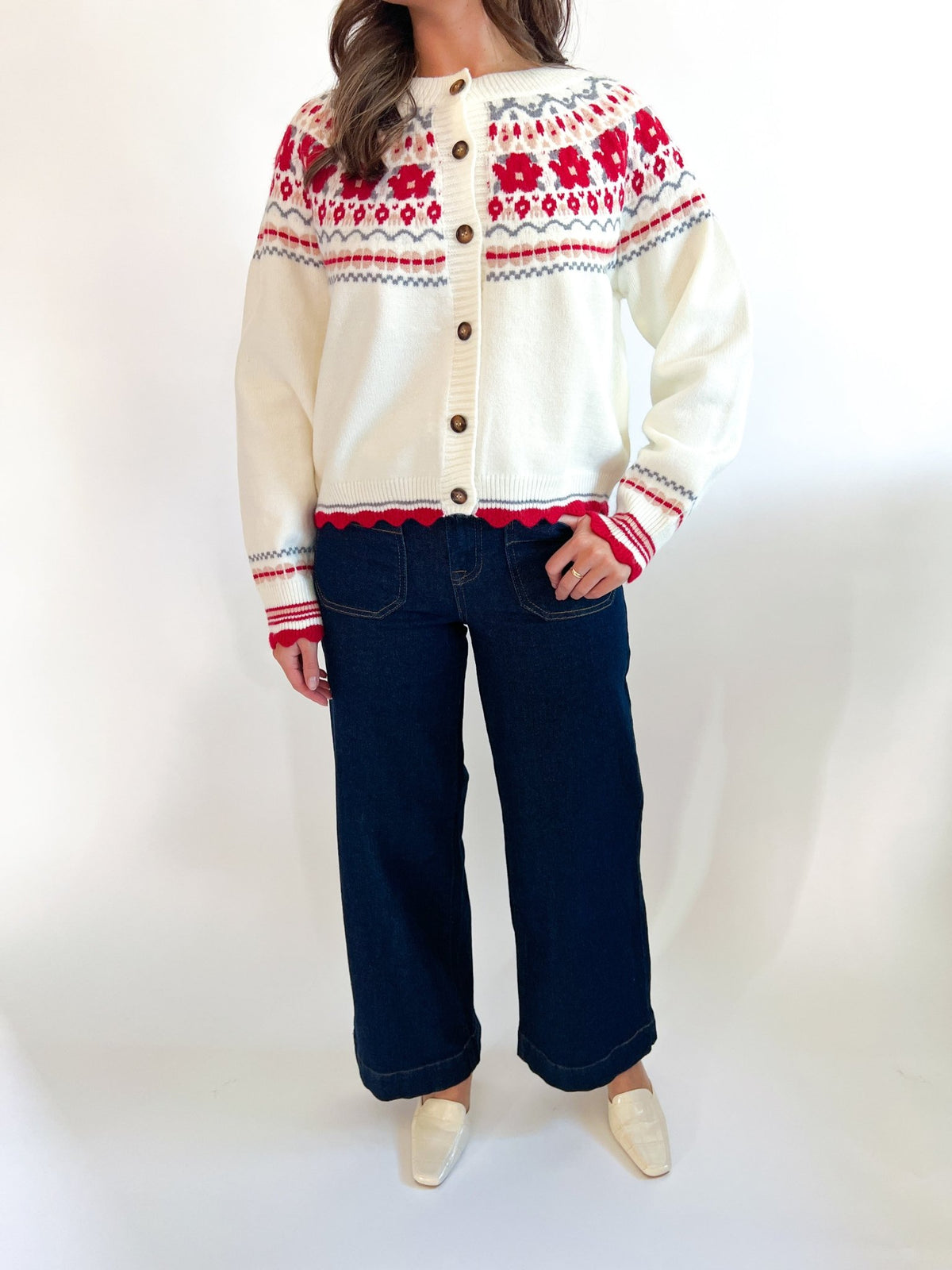 Fair Isle Sweater - Swoon Boutique New Orleans
