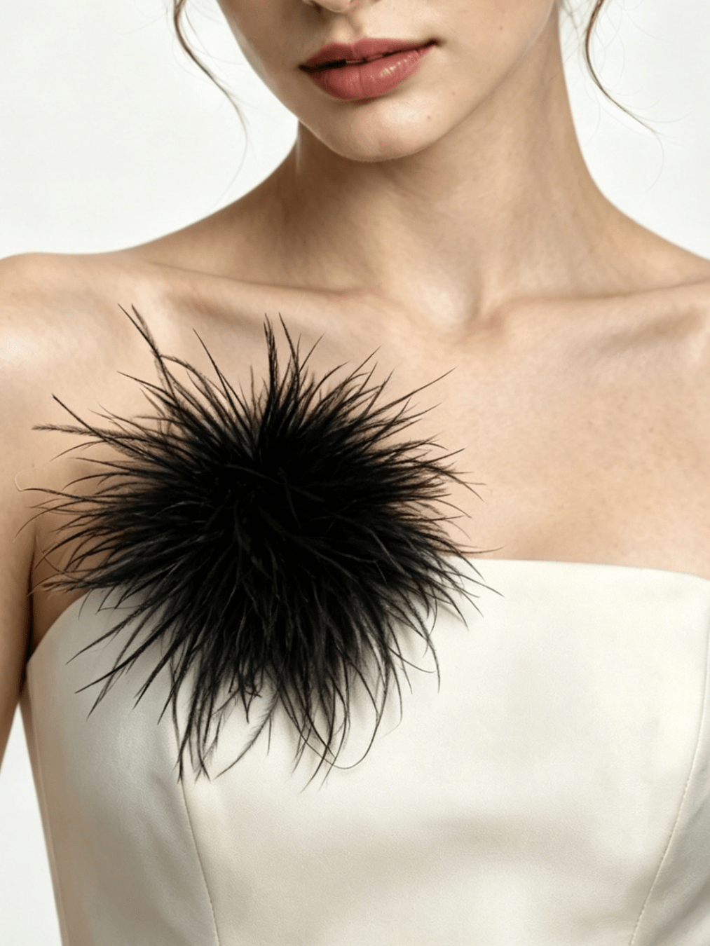 Feather Floral Brooch - Swoon Boutique New Orleans