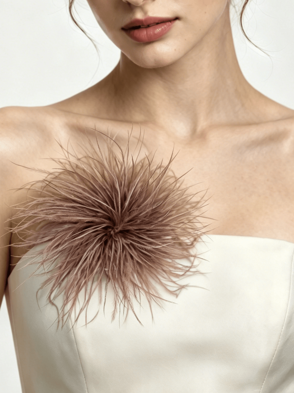Feather Floral Brooch - Swoon Boutique New Orleans