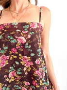 Fleuris Trapeze Mini Dress - Swoon Boutique New Orleans