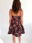 Fleuris Trapeze Mini Dress - Swoon Boutique New Orleans