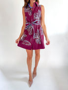 Floral Print Sleeveless Mini Dress - Swoon Boutique New Orleans