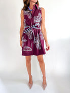 Floral Print Sleeveless Mini Dress - Swoon Boutique New Orleans