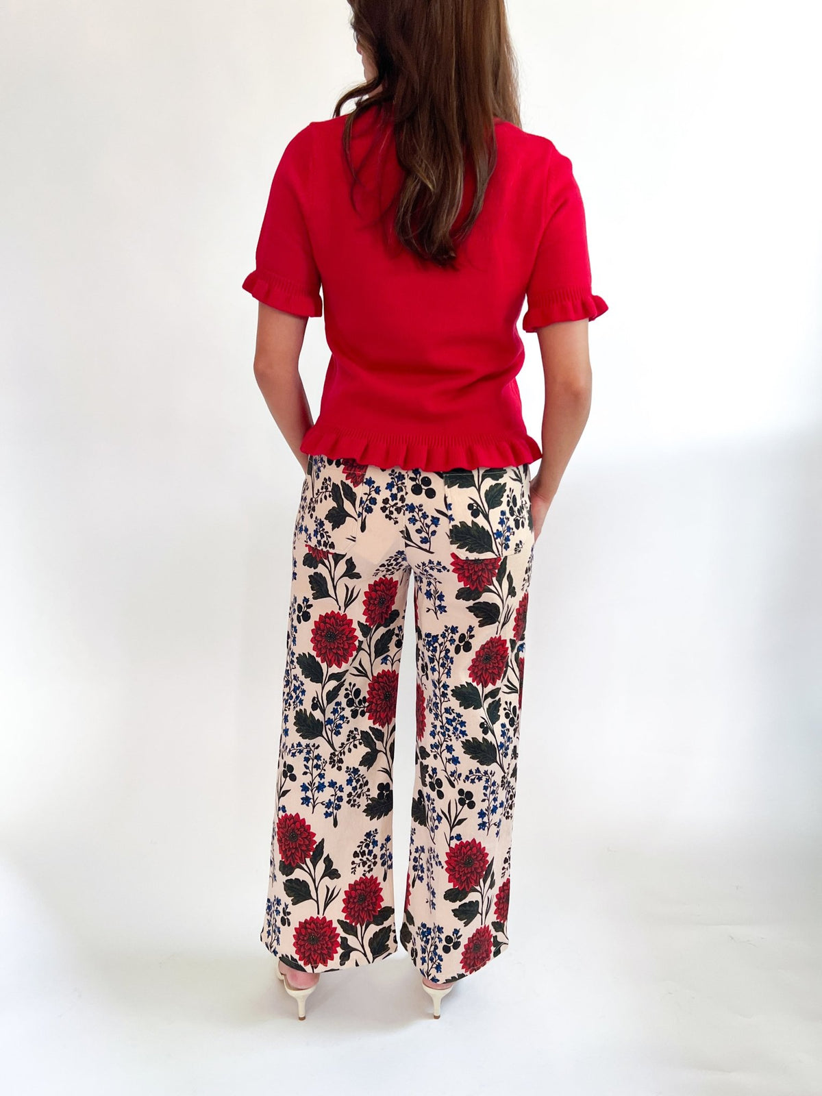 Floral Wide Leg Pants - Swoon Boutique New Orleans