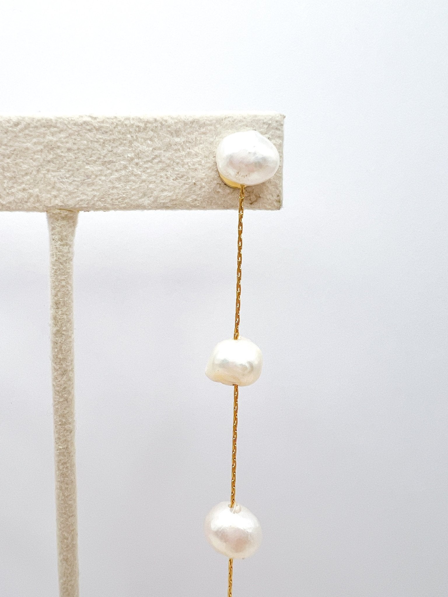 Freshwater Pearl Dangle Earring - Swoon Boutique New Orleans