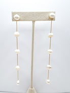 Freshwater Pearl Dangle Earring - Swoon Boutique New Orleans