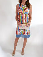 Fringe Hem Sheath Dress - Swoon Boutique New Orleans