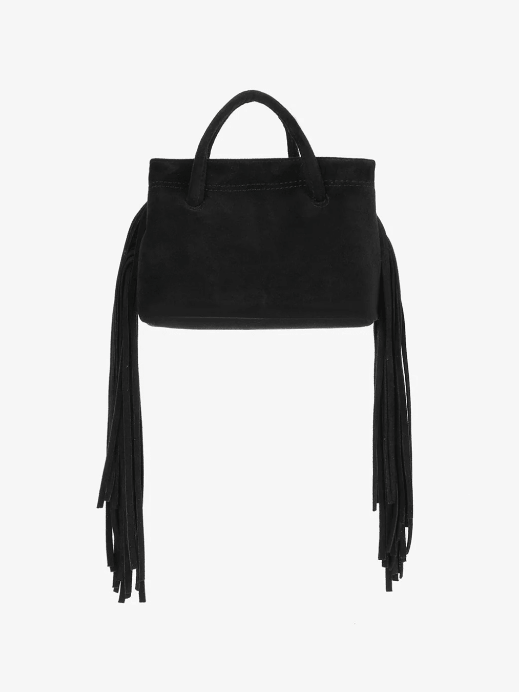 Fringe Mini Suede Bag - Swoon Boutique New Orleans