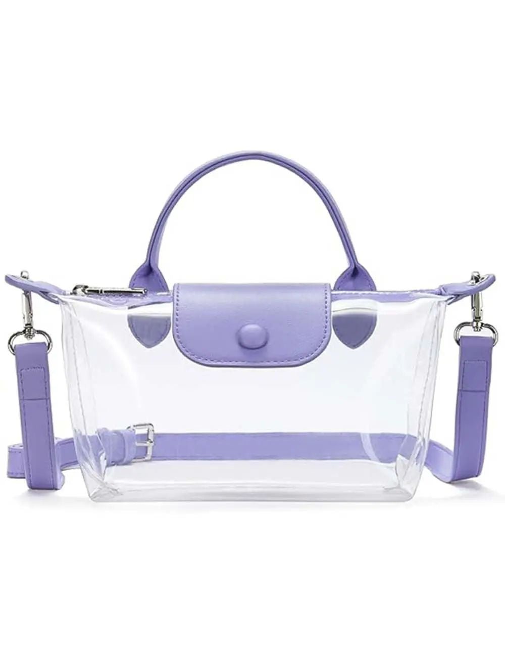 Gameday Clear Handle Crossbody Bag - Swoon Boutique New Orleans