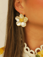 Garden Party Pearl Earrings - Swoon Boutique New Orleans
