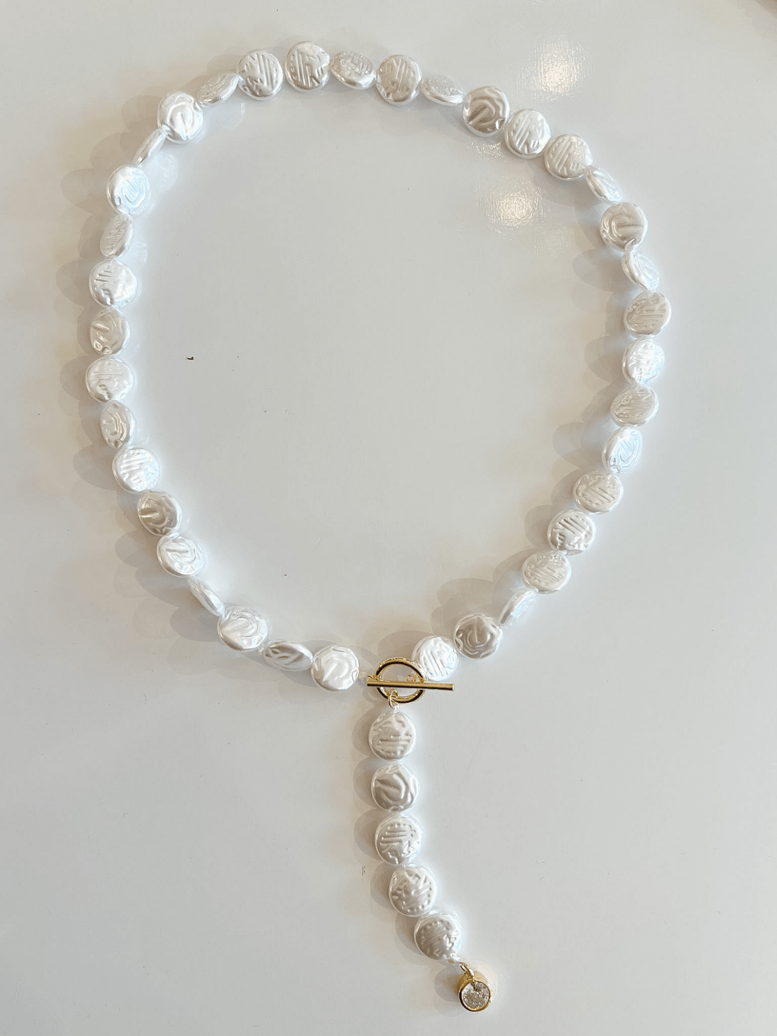 Gilded Grace Pearl Necklace - Swoon Boutique New Orleans