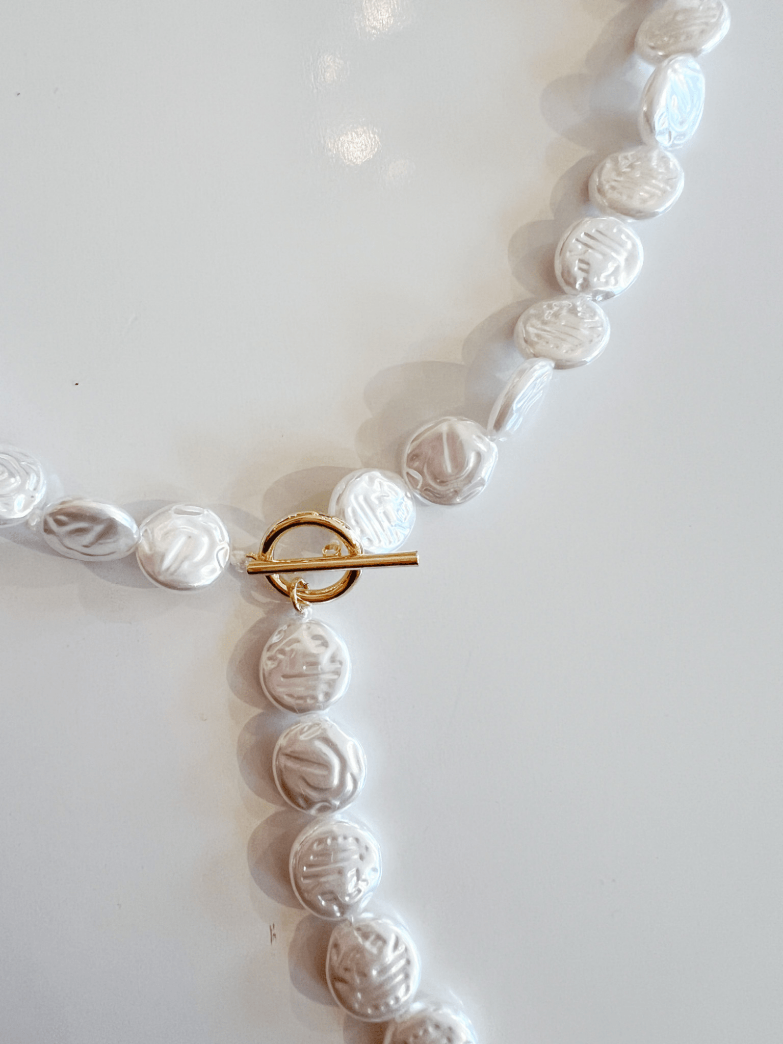 Gilded Grace Pearl Necklace - Swoon Boutique New Orleans