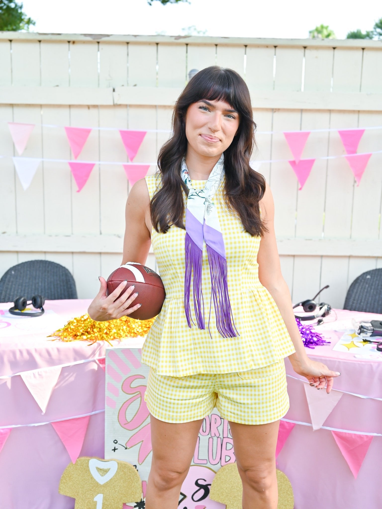 Gingham Sleeveless Top & Short Set - Swoon Boutique New Orleans