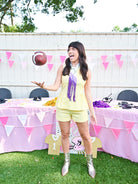 Gingham Sleeveless Top & Short Set - Swoon Boutique New Orleans