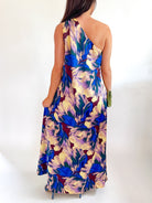 Glena Pleated Maxi Floral Dress - Swoon Boutique New Orleans