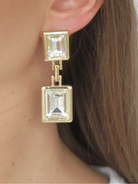 Gold Heiress Drop Earrings - Swoon Boutique New Orleans