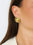 Gold Lawson Stud Earrings - Swoon Boutique New Orleans