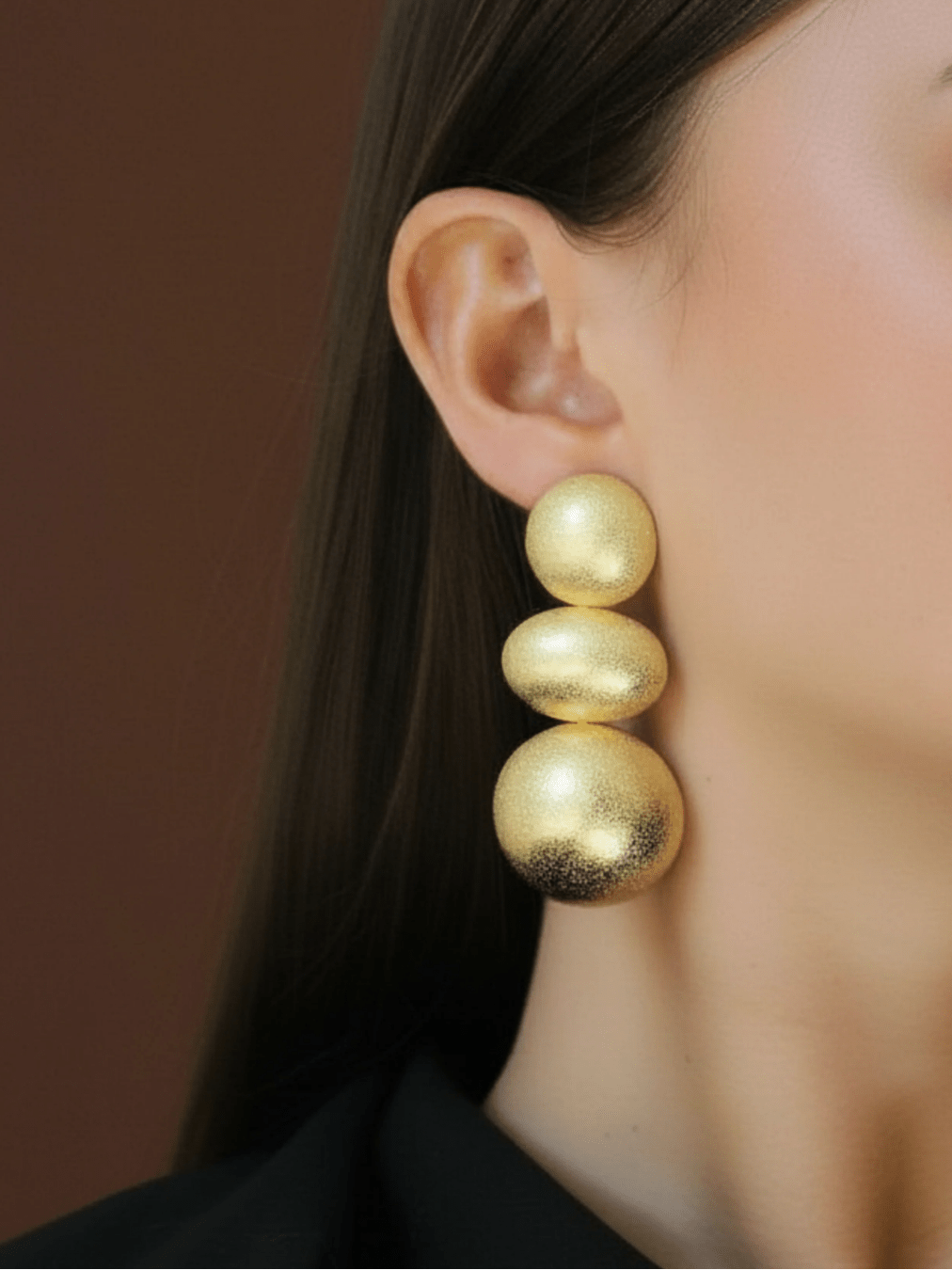 Gold Romy Earrings - Swoon Boutique New Orleans