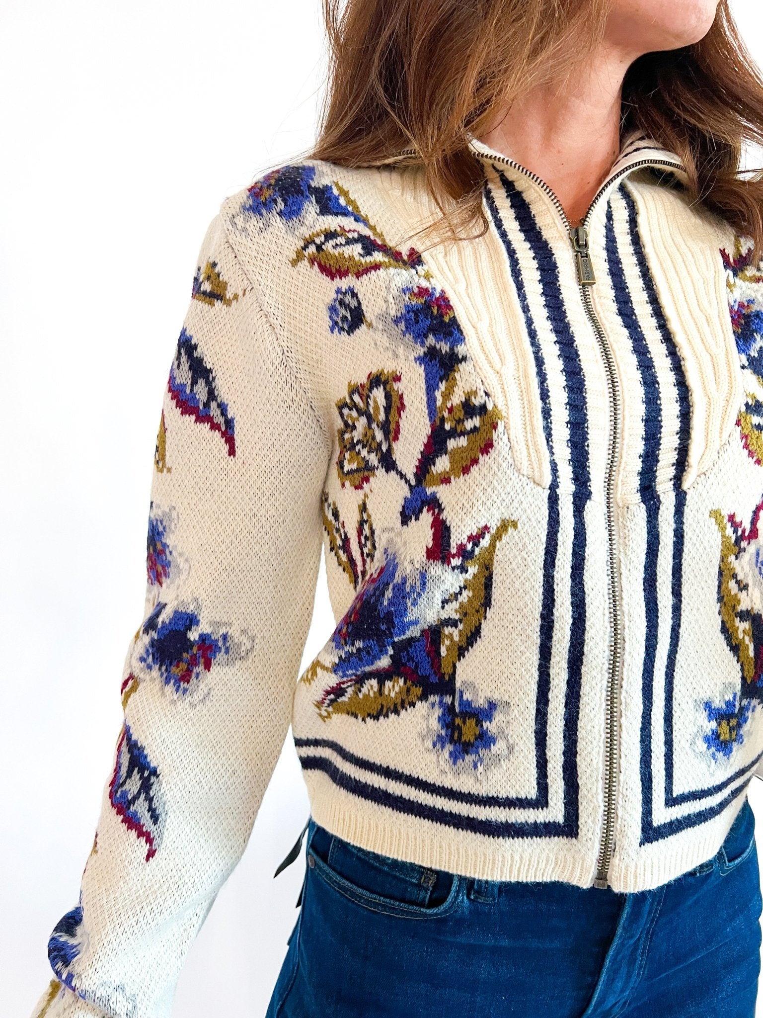 Golden Nature Off-White Knit Cardigan - Swoon Boutique New Orleans
