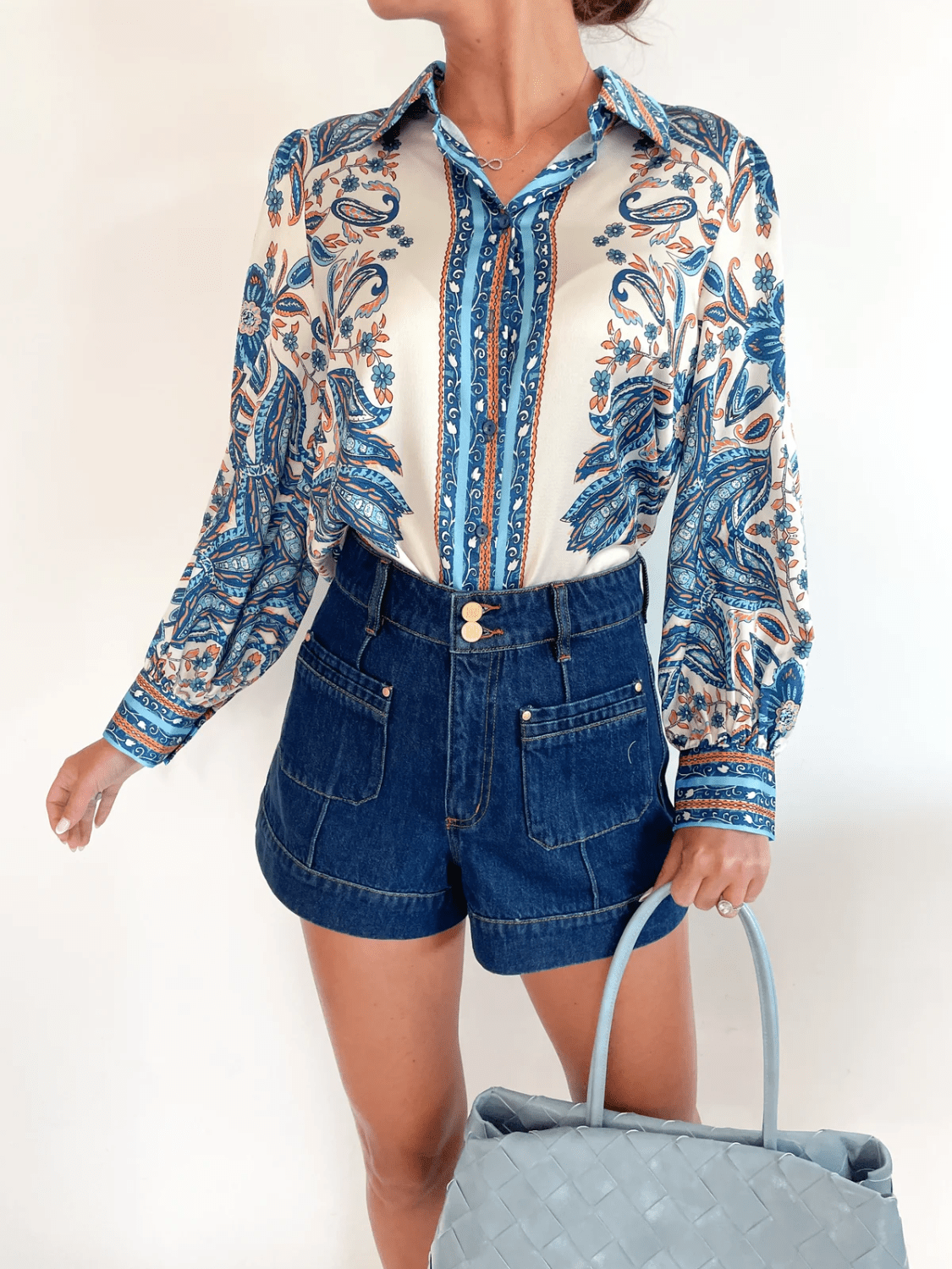 Hanna Denim Short - Swoon Boutique New Orleans