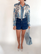 Hanna Denim Short - Swoon Boutique New Orleans