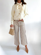 Harper Stripe Wide Leg Pants - Swoon Boutique New Orleans