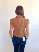 Hazel Double-Breasted Top - Swoon Boutique New Orleans