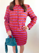 Hazel Jacket - Oxford Geo - Swoon Boutique New Orleans