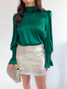 Heather Long Sleeve Top - Swoon Boutique New Orleans