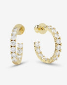 Heiress Diamondette Hoops - Swoon Boutique New Orleans