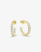 Heiress Diamondette Hoops - Swoon Boutique New Orleans