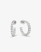 Heiress Diamondette Hoops - Swoon Boutique New Orleans