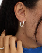 Heiress Diamondette Hoops - Swoon Boutique New Orleans