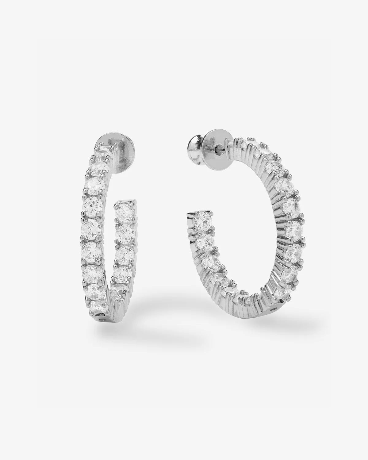 Heiress Diamondette Hoops - Swoon Boutique New Orleans