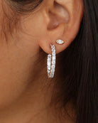 Heiress Diamondette Hoops - Swoon Boutique New Orleans
