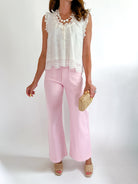 Heirloom Eyelet Tank - Swoon Boutique New Orleans
