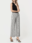 High Rise Leopard Print Jeans - Swoon Boutique New Orleans
