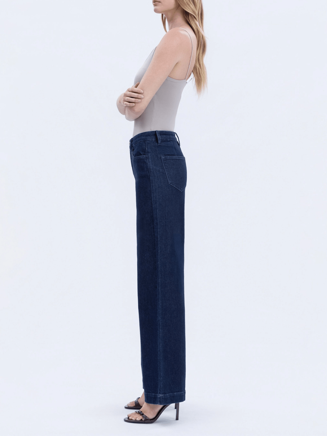 High Rise Wide Leg Trouser - Swoon Boutique New Orleans