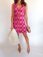 Houndstooth Blake Dress - Swoon Boutique New Orleans