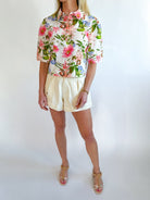 Ivory Cypress Shorts - Swoon Boutique New Orleans