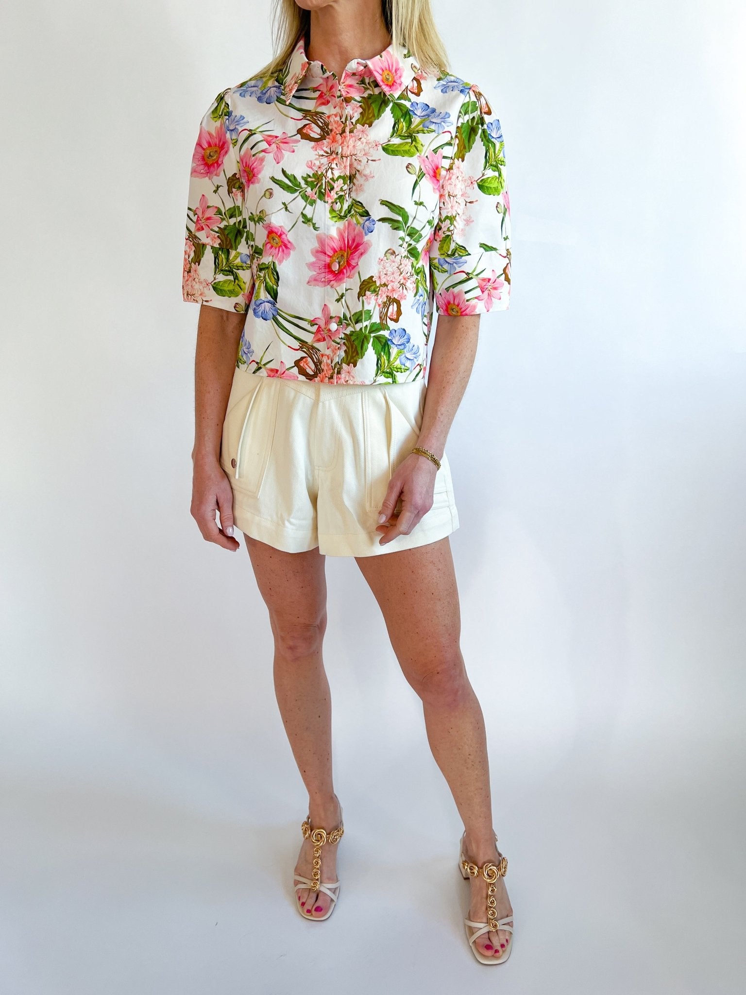 Ivory Cypress Shorts - Swoon Boutique New Orleans