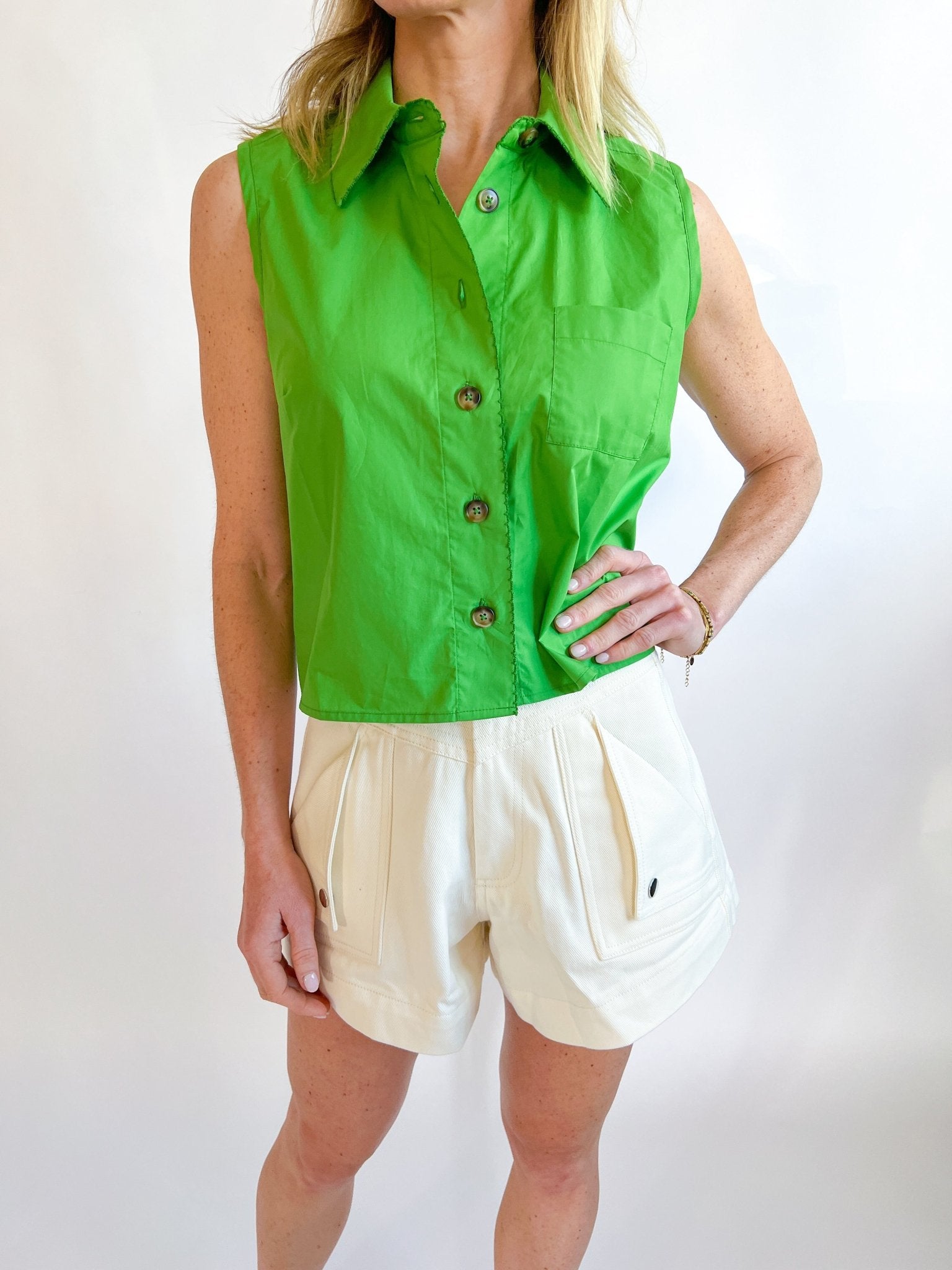 Ivory Cypress Shorts - Swoon Boutique New Orleans