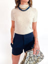 Jana Short Sleeve Turtleneck - Swoon Boutique New Orleans