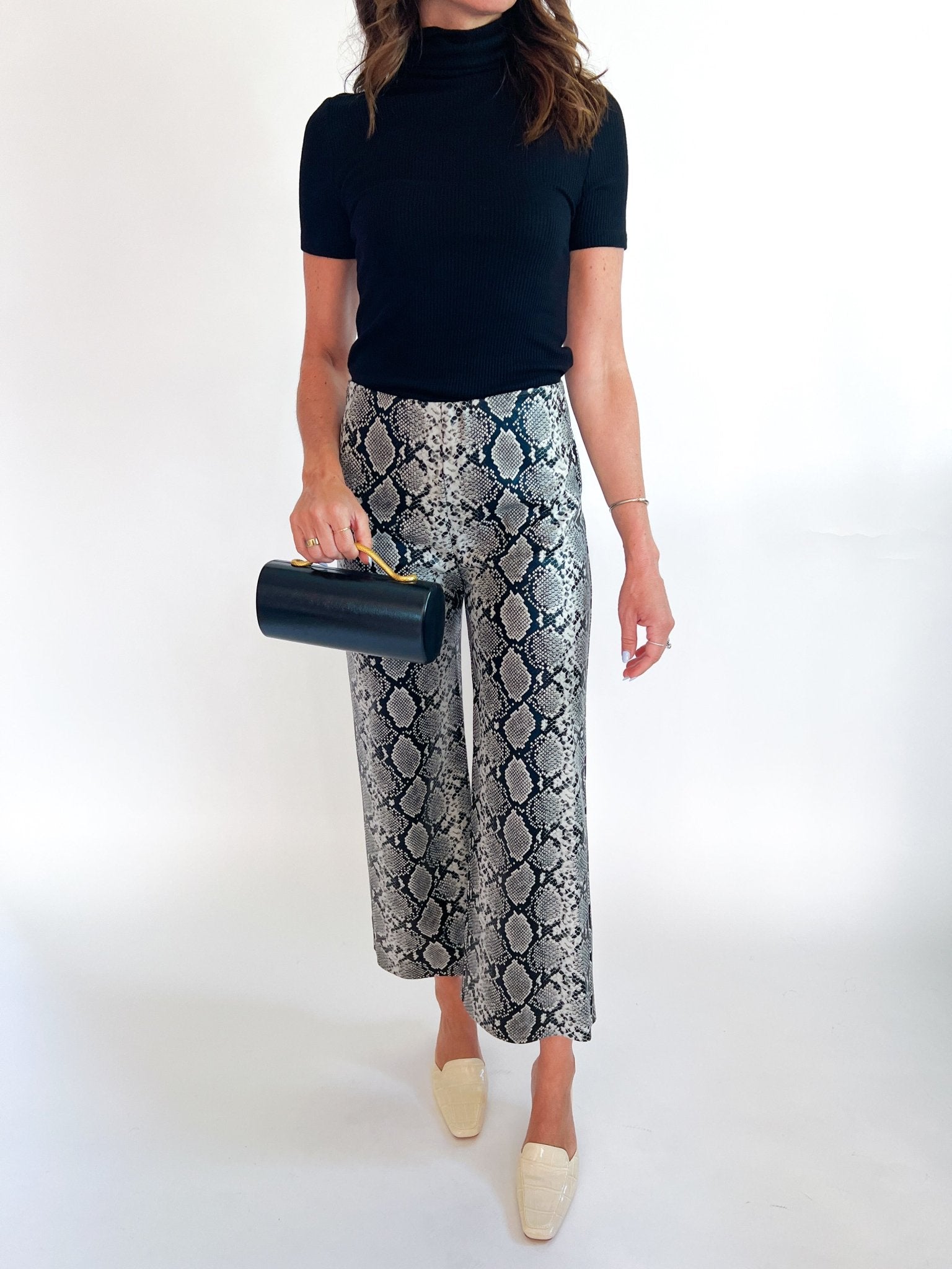 Jana Short Sleeve Turtleneck - Swoon Boutique New Orleans